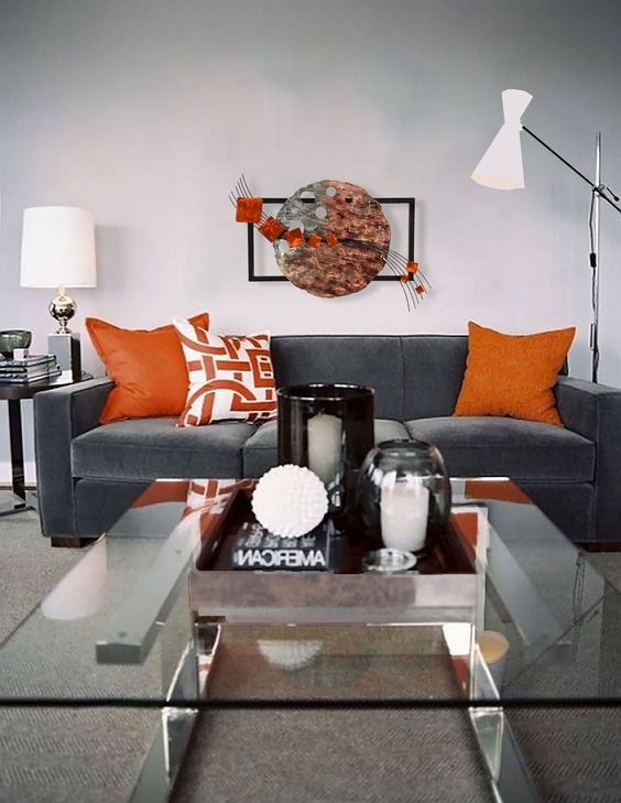 What colors go well with grey in a home? Quora