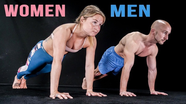 What differences do you notice in the ways men and women workout in the