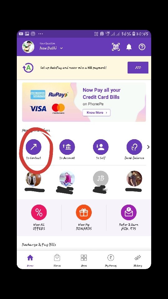 How to block someone to requesting money on phonepe Quora