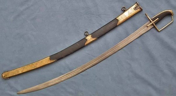 Why were most Indian and Middle Eastern swords curved but European