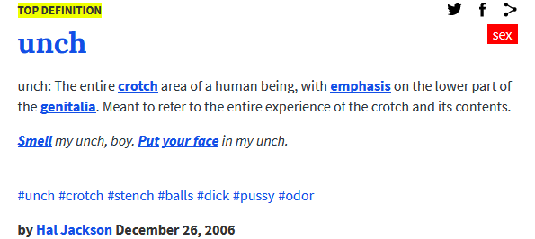 Apa arti dan asal kata 'unch'? Quora