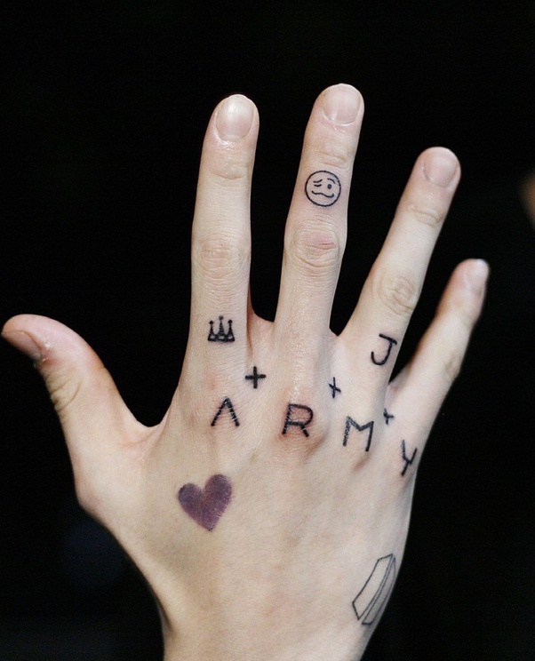 Do any of the guys in BTS have tattoos? Quora
