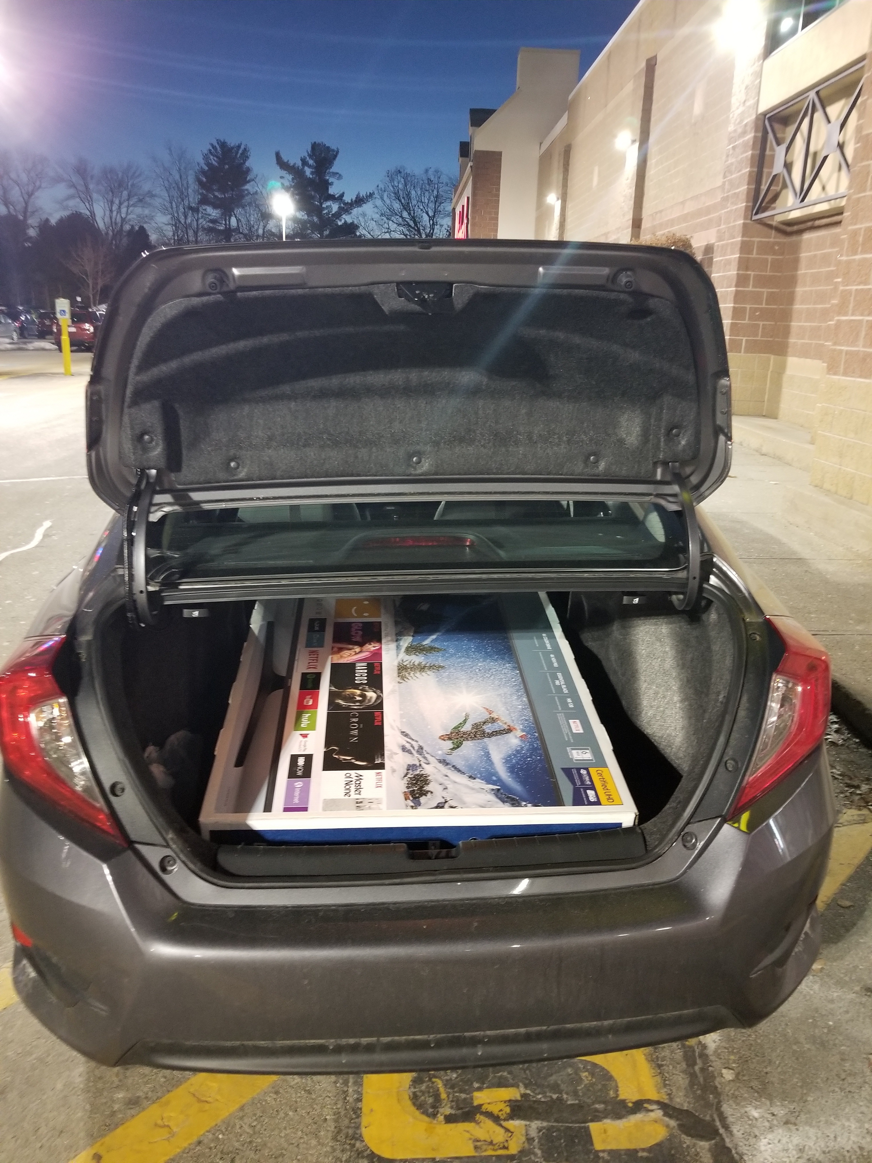 Honda Civic 2016 Back Seat Fold Down Honda Civic