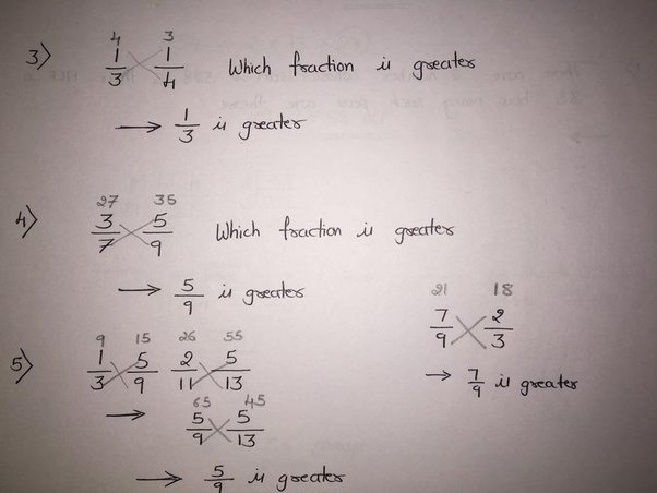 Is 7/9 greater or less than 2/3? Quora
