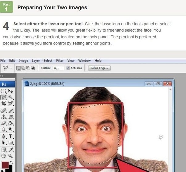 How to edit a face into a picture Quora