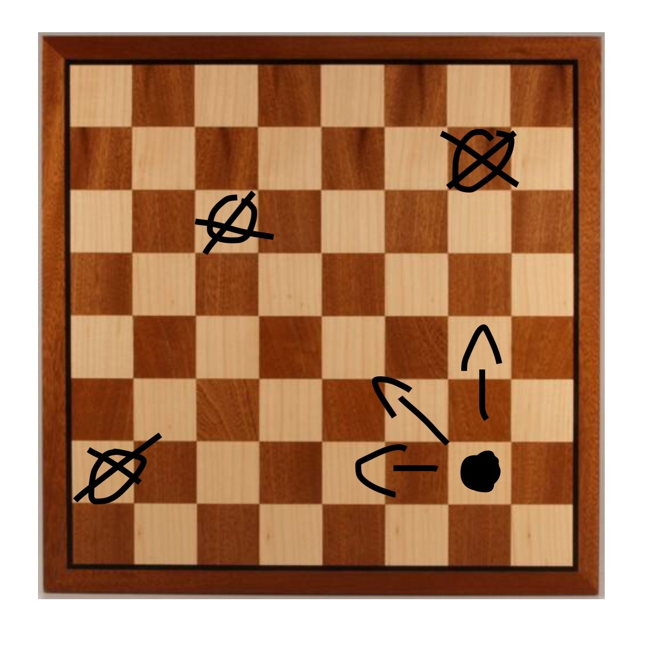 Jika Anda memperkenalkan bidak catur baru, bagaimana tampilan &amp; gerakannya?  Aturan: dalam permainan standar dengan dua benteng dengan gerakan yang sama  dan dua ksatria dengan gerakan yang sama, Anda harus menghilangkan salah