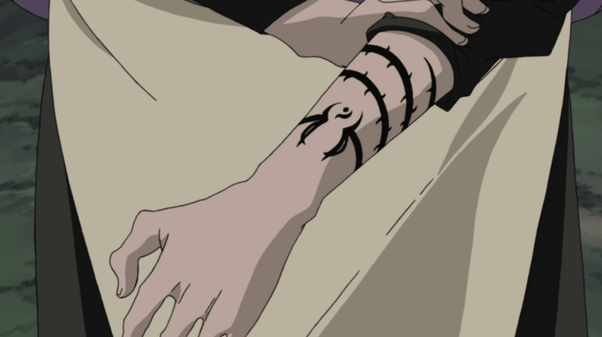 Orochimaru lost his hands, therefore all his jutsu due to the fight