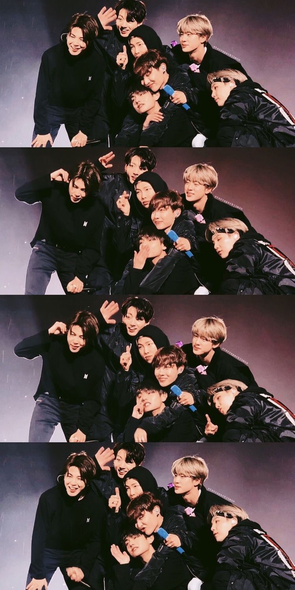 Can somebody explain what happend with BTS at the begining