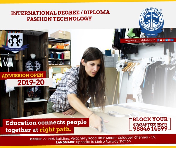 Which is the best fashion designing college in Chennai? Quora