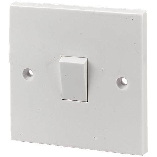 Why is the bathroom's light switch usually located outside the bathroom