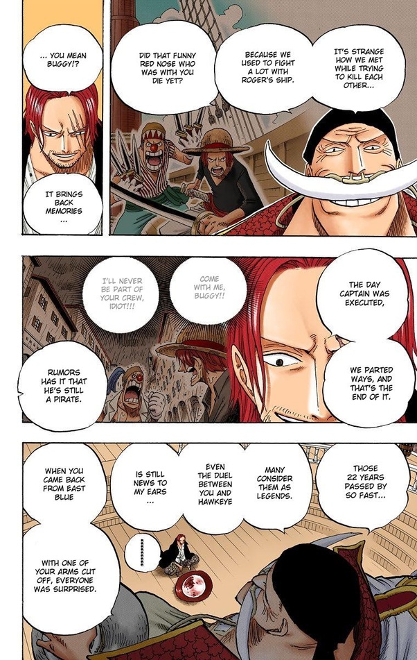 Why is Mihawk considered 'YonkoLevel' but Brook isn't? Quora