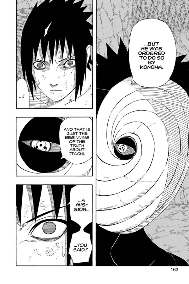 Naruto Manga Panels Itachi Death / The final battle between brothers