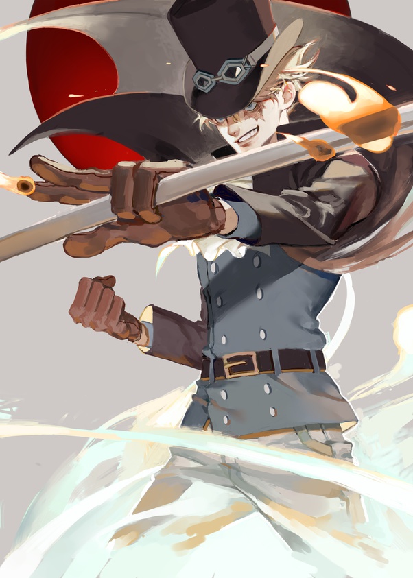 Why does everyone say that Sabo in One Piece is near the admiral level