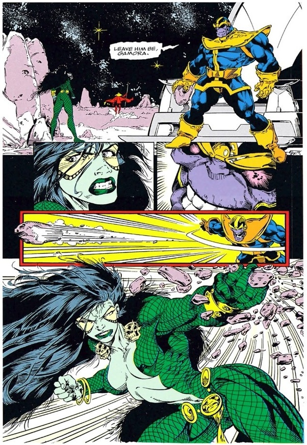 Why did Thanos love Gamora and hate Nebula? Quora