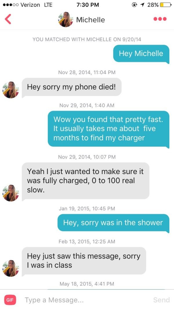 What are some of your favorite Tinder conversations you've had or