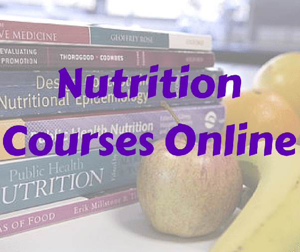 Where can I get a nutrition certificate online? Quora
