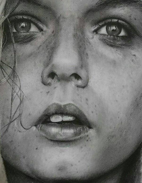How realistic can pencil drawings be if only using a