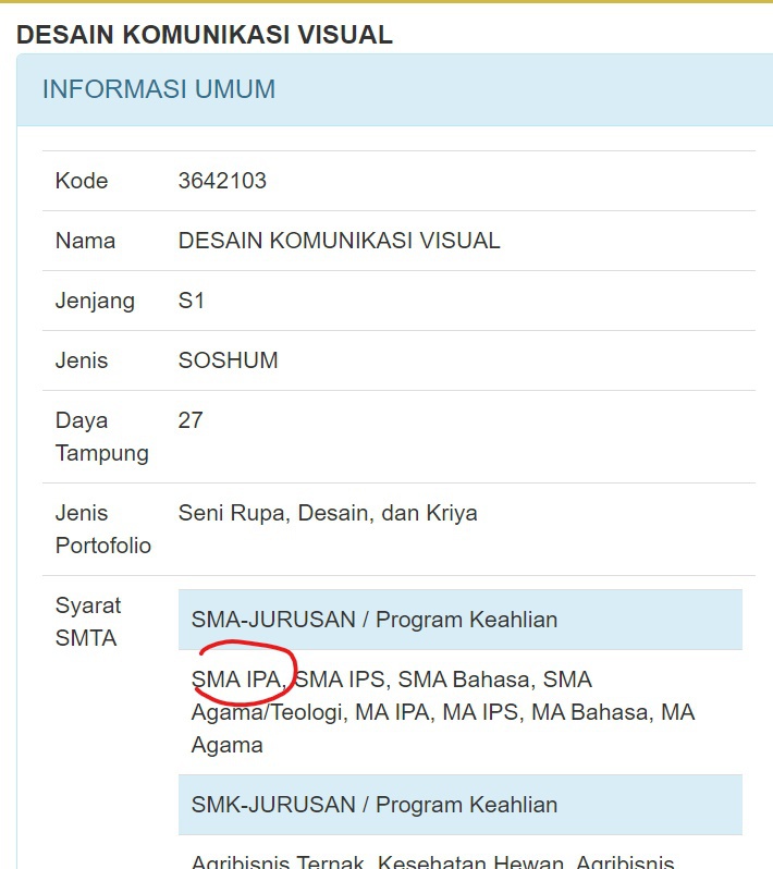 Apakah anak jurusan IPS bisa masuk kuliah Animasi dan DKV? - Quora