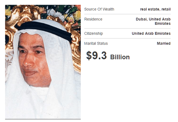 Who is the richest person in Dubai? Quora