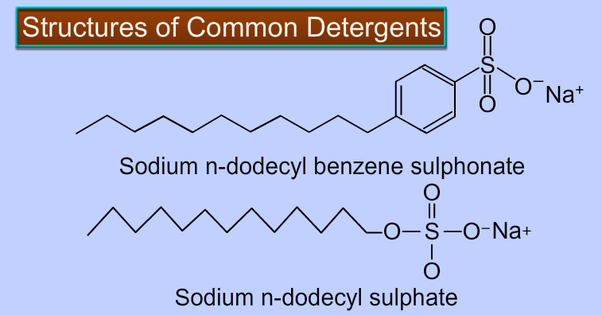 What is the chemical name of laundry detergent? Quora