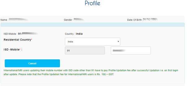 How to recover my IRCTC password, if I have lost my registered mobile