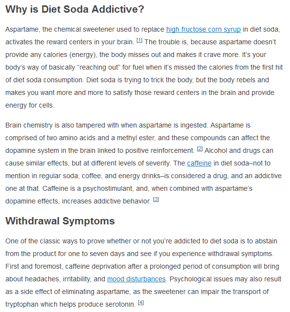 What is the infernal ingredient in Diet Coke that Elon Musk is addicted