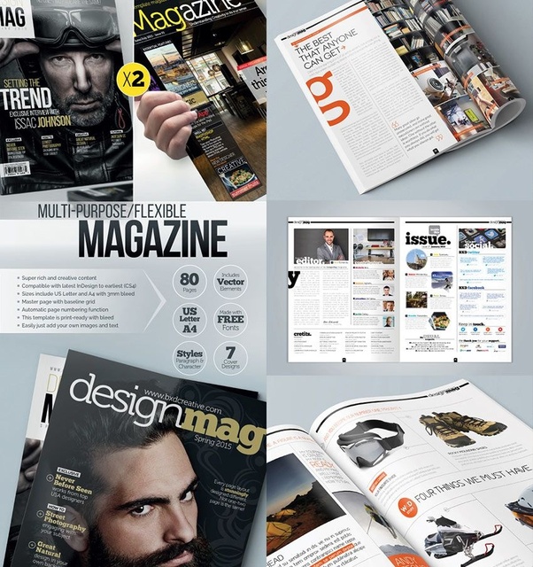 Magazine design standard template? Quora