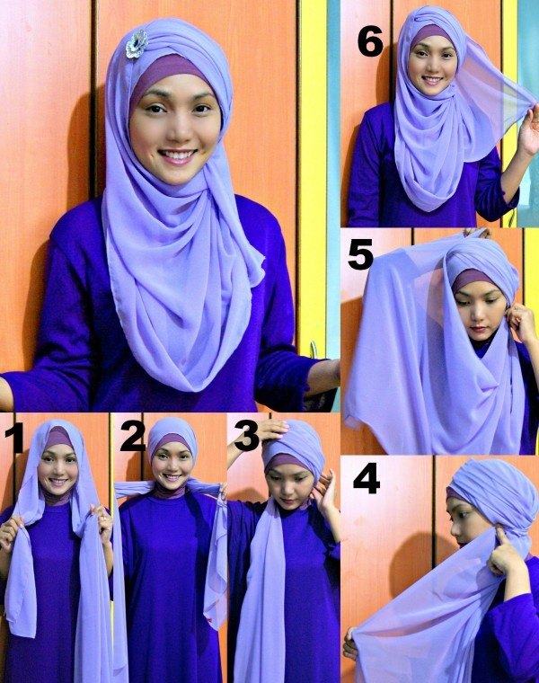 What are the different styles to wear hijab? Quora