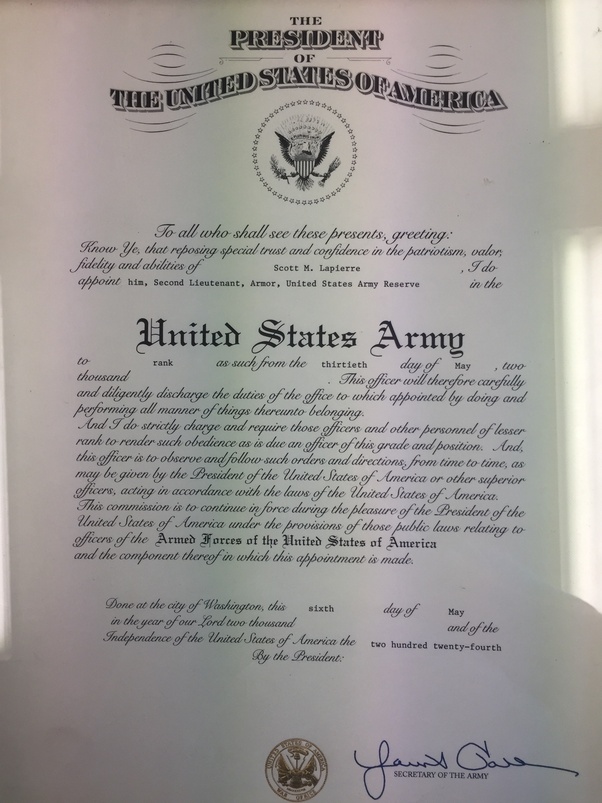 Why does the US army allow anyone with any college degree to be an