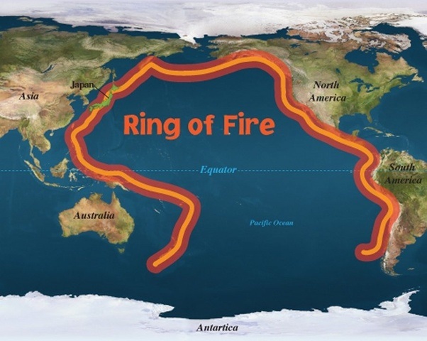How is the Pacific Ring of Fire formed? Quora