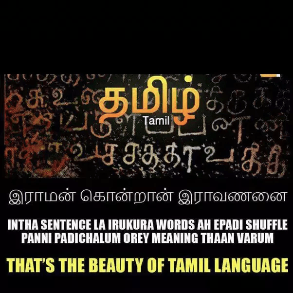 How did Tamil survive being among the 6 classical languages of the