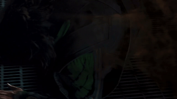 In The Avengers, when Coulson shot Loki with the Phase 2 gun on the