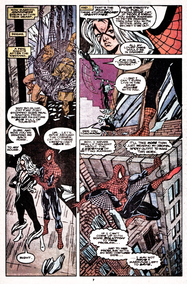 What if SpiderMan married The Black Cat? Quora