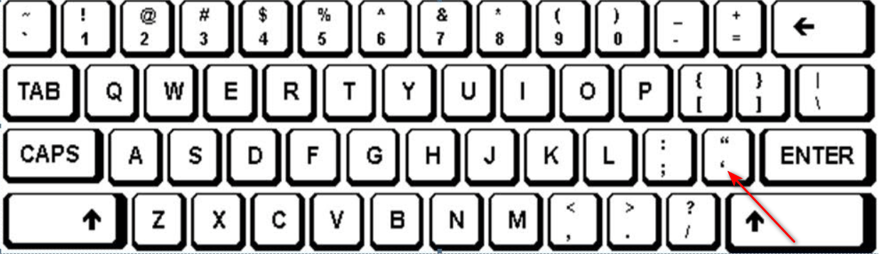 Bagaimana cara membuat tanda kutip pada keyboard - Quora