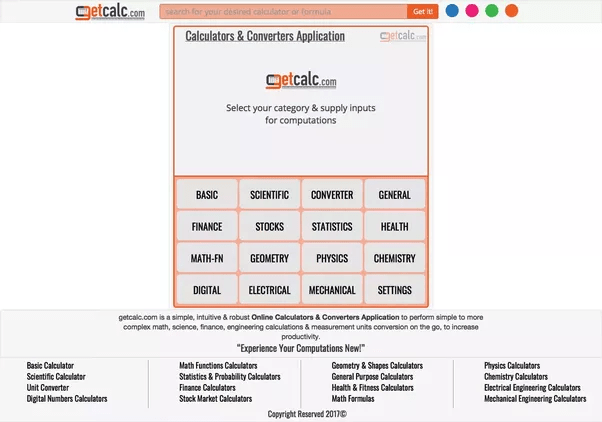 Online Calculator