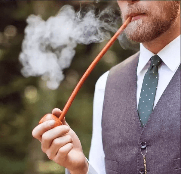 Why do some people still smoke on a churchwarden pipes