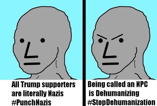 4chan Sparks Mass Triggering With Npc Meme Twitter Responds With Ban Hammer Zero Hedge Printable