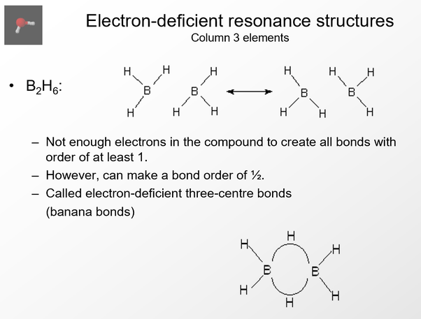 What are 3 center 2 electron bonds? Quora