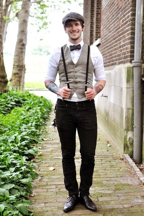 What is a good idea to wear to a retro theme party for men