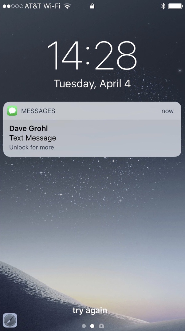 What does “Show Previews” mean in the notification setting for the