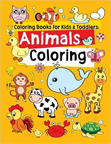 Where can I download the PDF format of Coloring Books for Kids & Toddlers: Animals Coloring ...