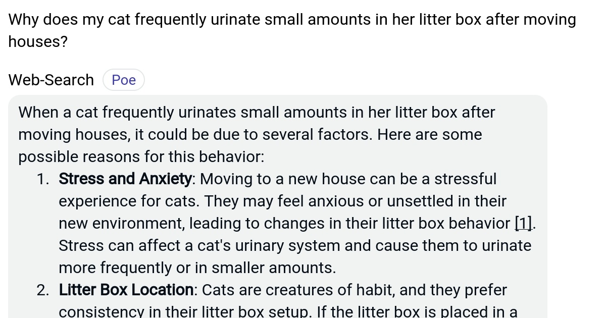 Why does my cat frequently urinate small amounts in her litter box