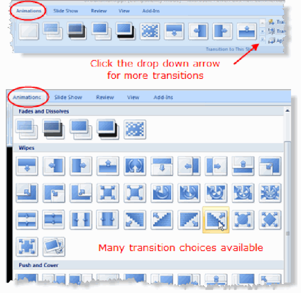 How to add transition effects in PowerPoint Quora