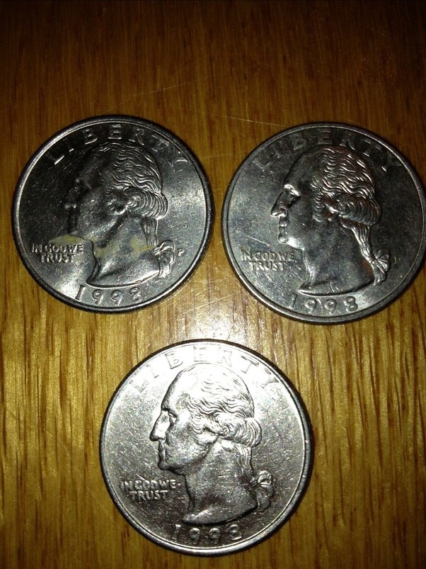 Coins Is there a 1998 quarter without a mint mark? Quora
