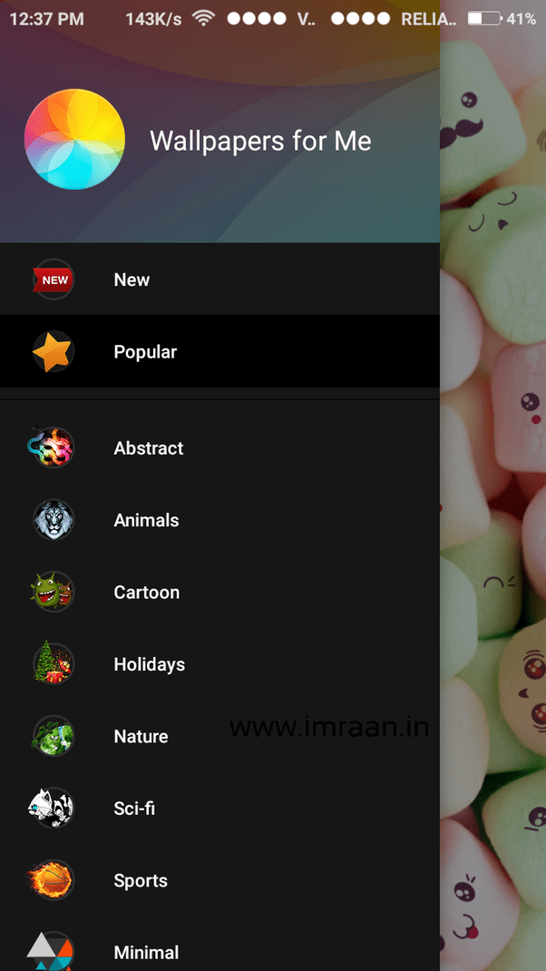 Is there any Android apps that change wallpapers automatically? Quora