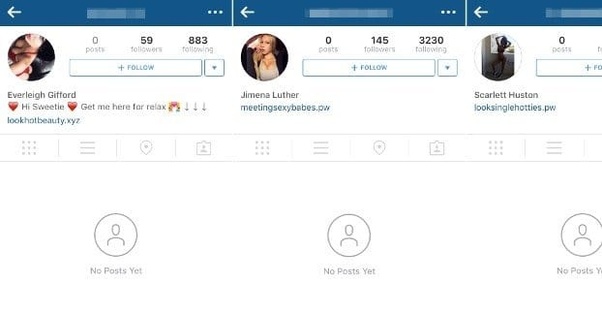 Why do some Instagram accounts have zero posts but many followers? Quora