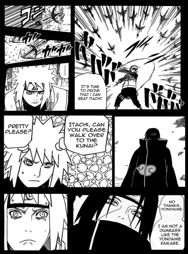 Versus Battle Itachi vs Minato Worstgen