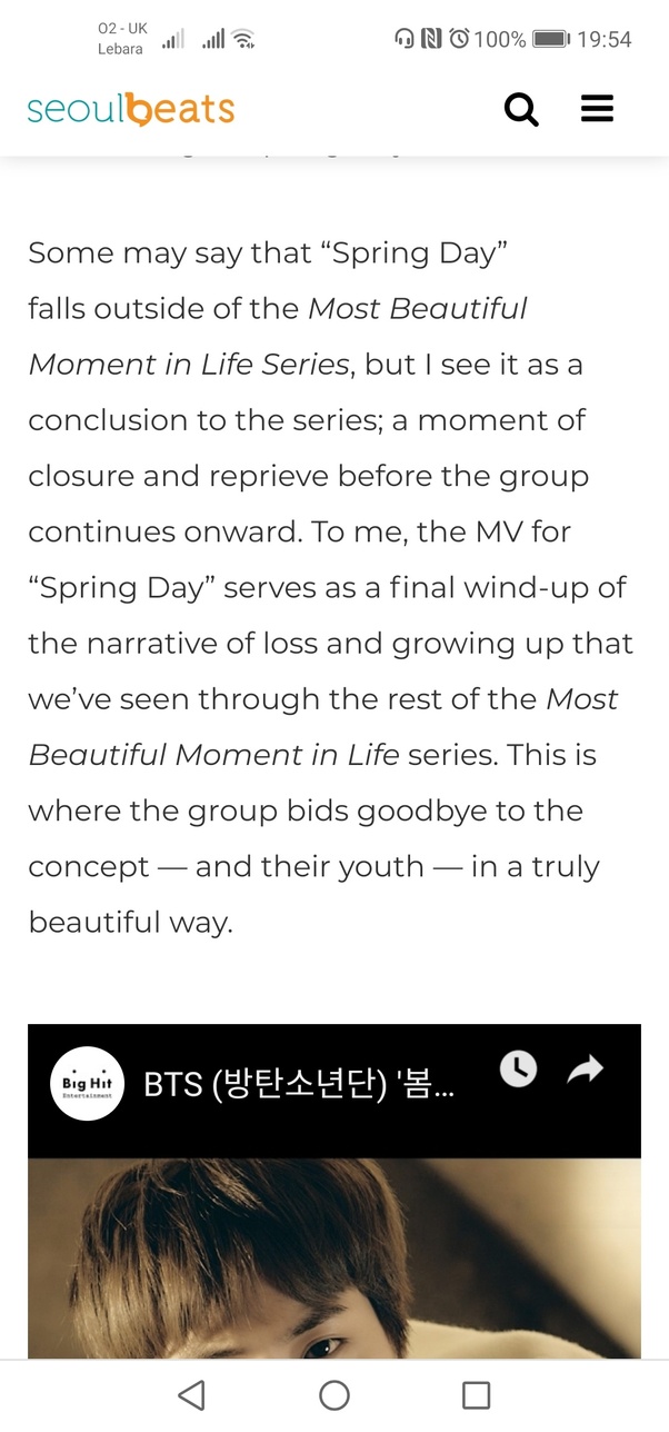 What's the theory behind BTS 'Spring Day'? Quora