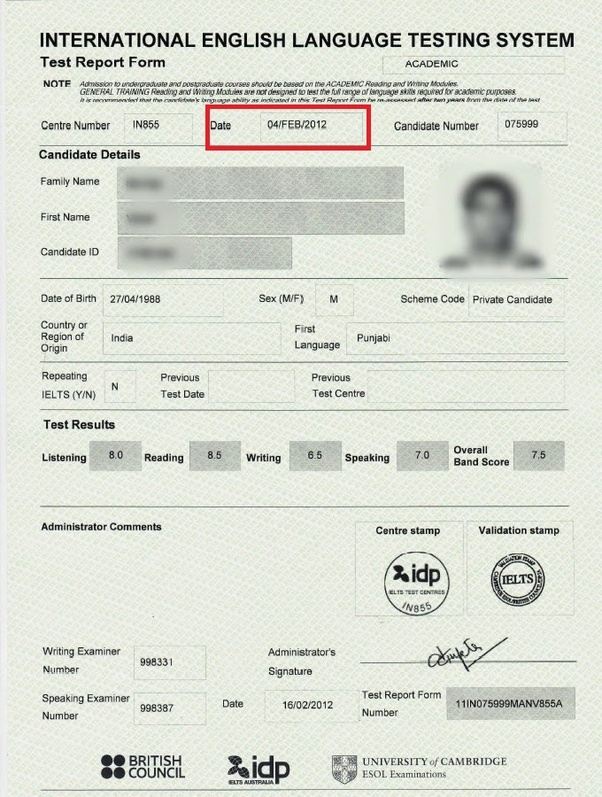 What is the validity period of IELTS certificates? Does it expire? Quora