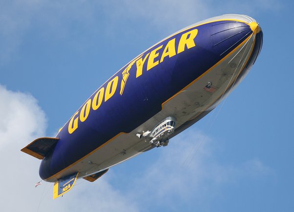 How Long Can A Blimp Stay Airborne Before Enough Helium Diffuses Out Of It That It Drops To The Ground? - Quora